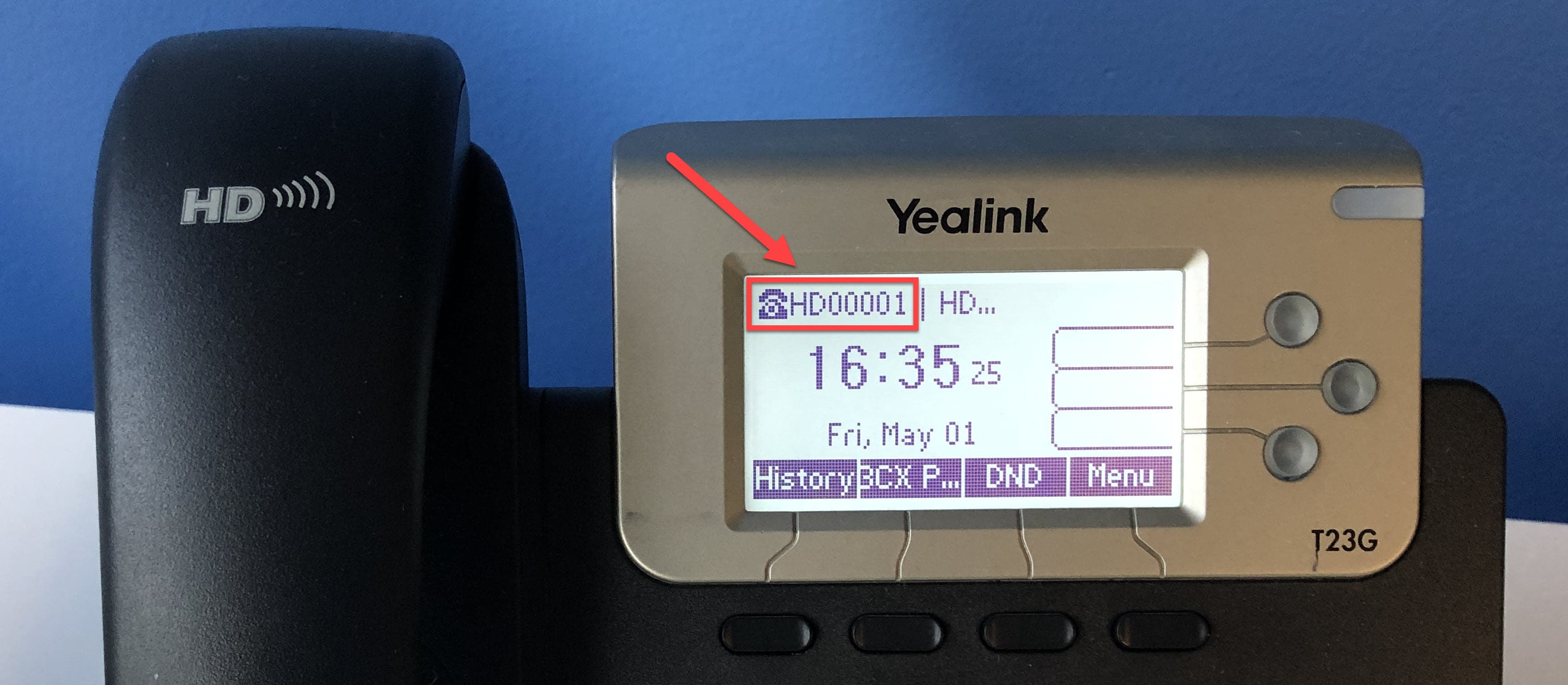 Hotdesking Extension Number Logged In