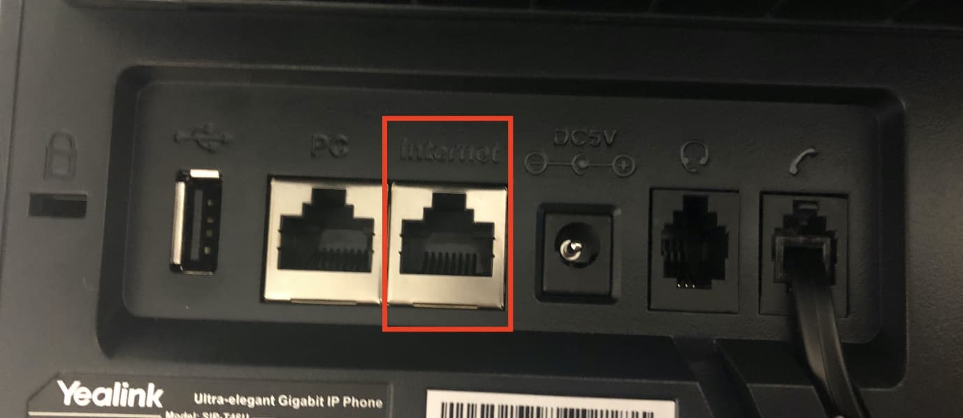 Internet port